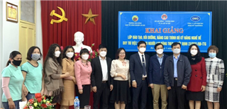 Khai giảng  Lớp “Đào tạo, bồi dưỡng, nâng cao trình độ kỹ năng nghề để duy trì việc làm cho người lao động” theo quyết định 23/2021/QĐ-TTG tại Công ty Cổ phần May Đông Mỹ Hanosimex